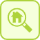 Picto vert loupe - BL Agents mandataires immobilier